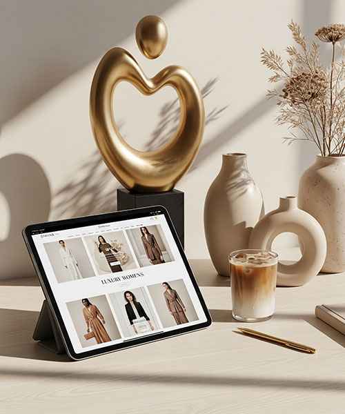 Website de marca de moda desenvolvido em Lisboa - loja online de roupa