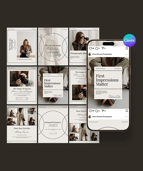 Template para stories de Instagram