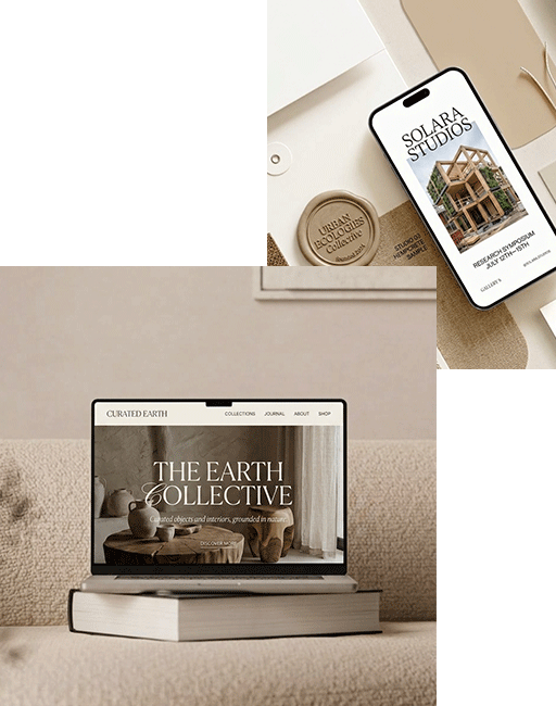 Template Wix personalizável para website moderno